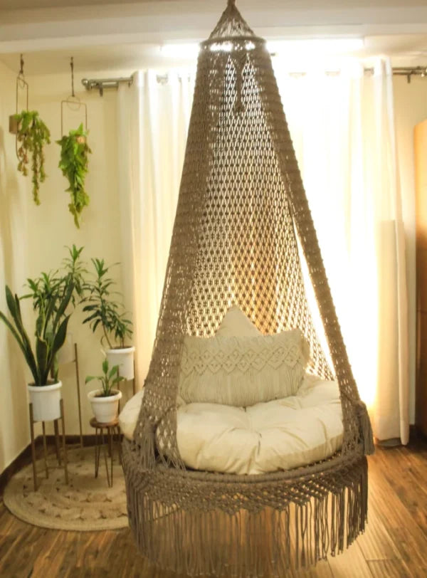 Macrame Hammock Chair Swing For Adults