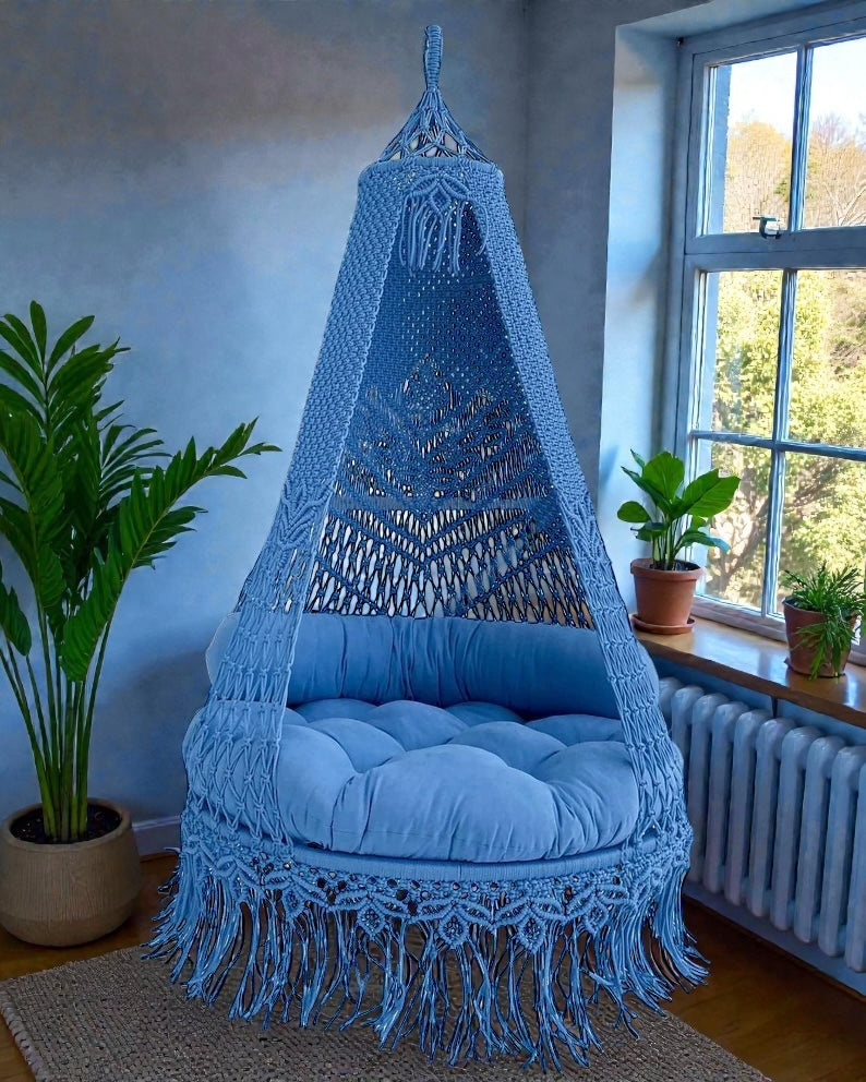 Leechoo macrame swing for adults in all sizes