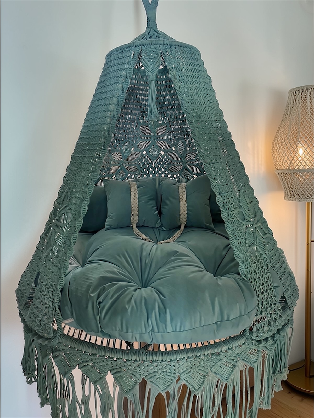 Leechoo macrame swing for adults in all sizes