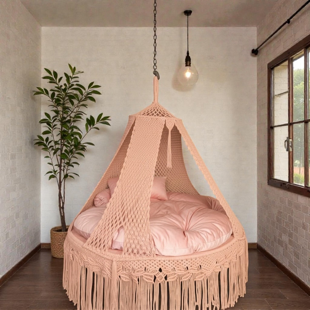 Leechoo macrame swing for adults in all sizes