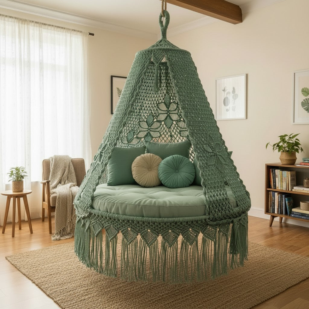 Leechoo Full Size Bed Swing For Adults
