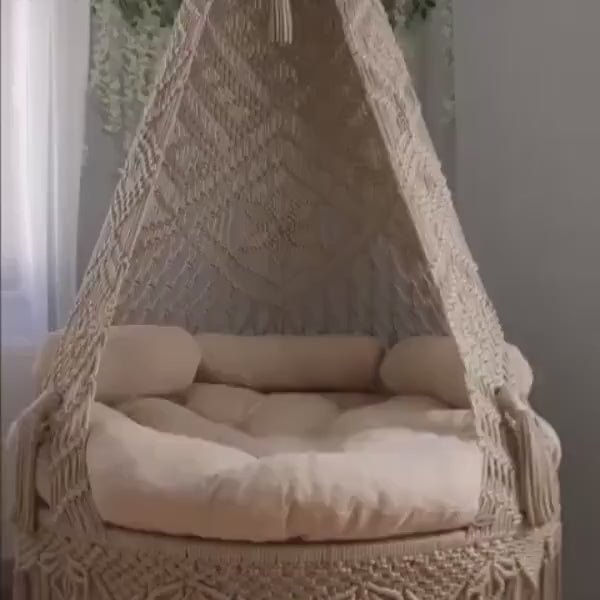 Macrame Chair Swing For Adults 40 inches