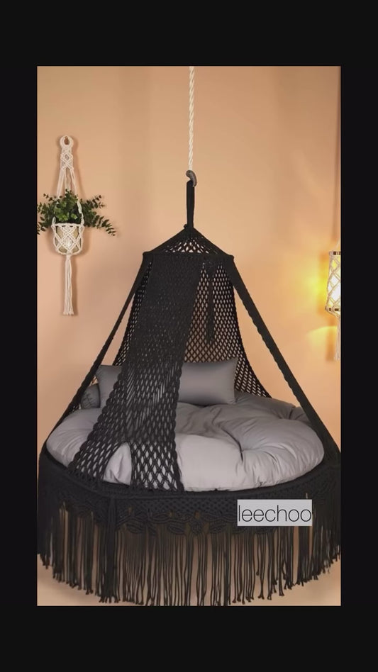 Leechoo Full Size Bed Swing For Adults